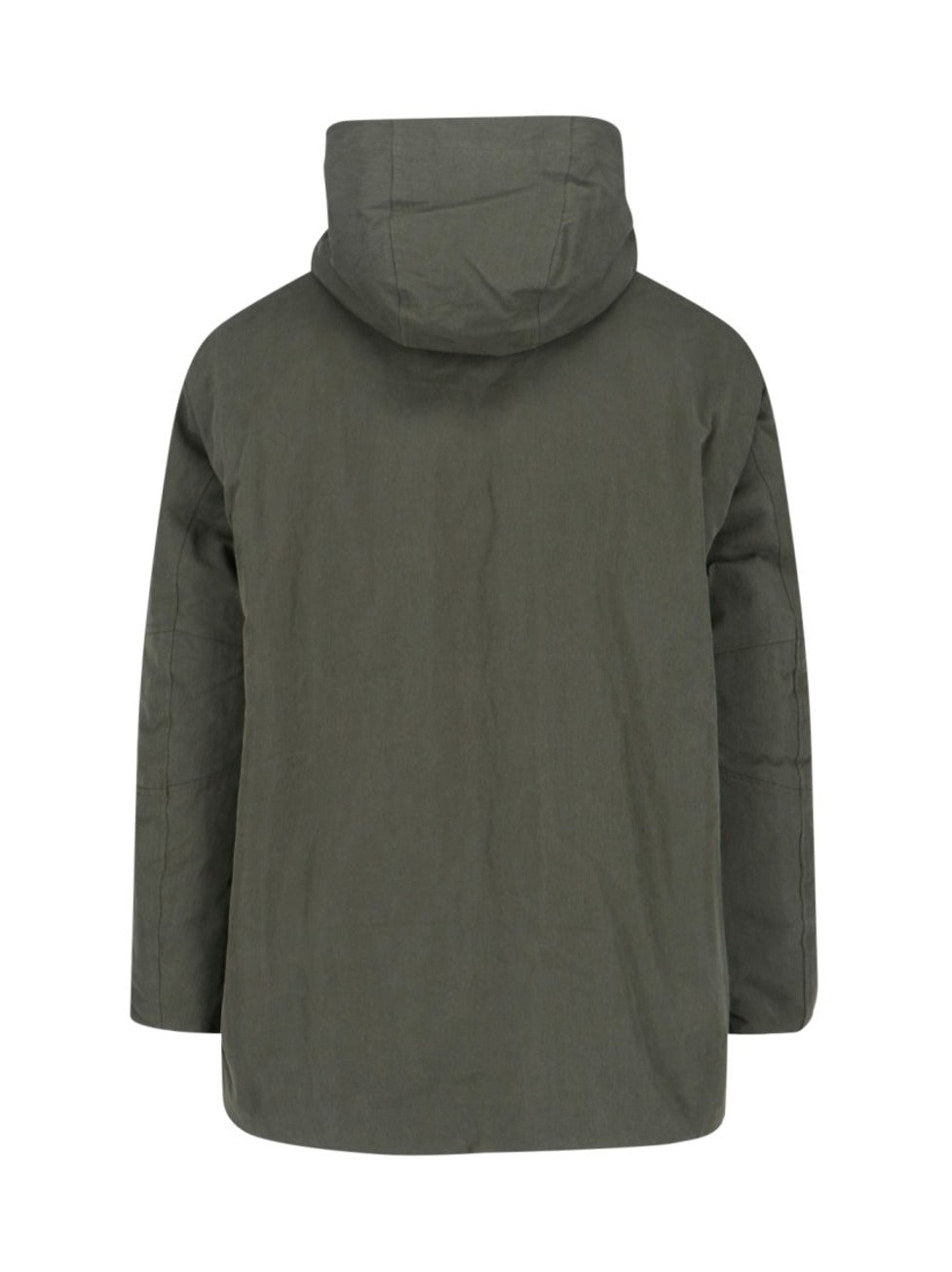 Green Jacket With Hood & Insulation