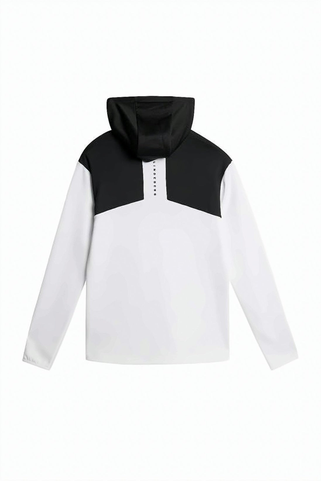 Two-Tone Hooded Activewear Top