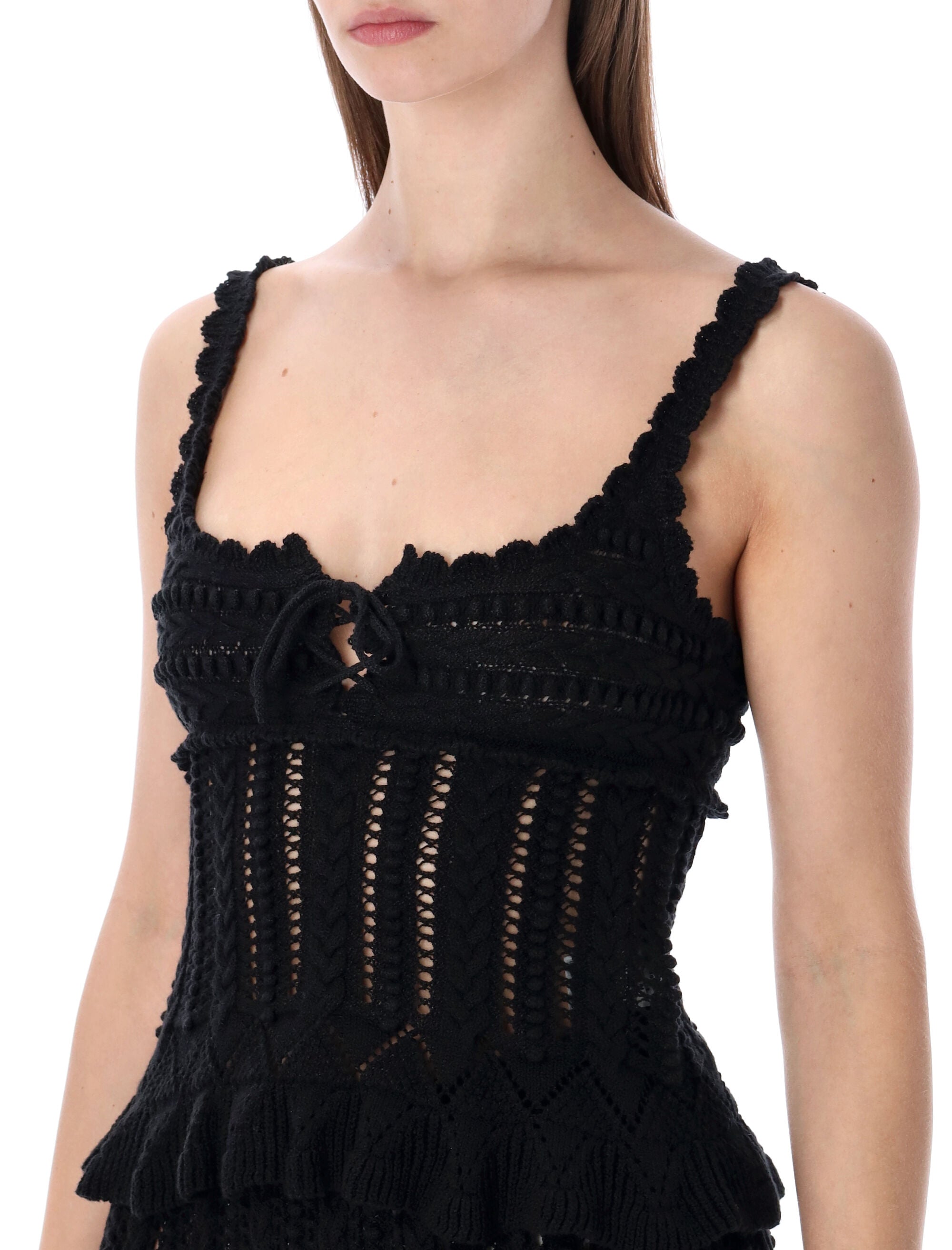 Neves Frilly Tank Top