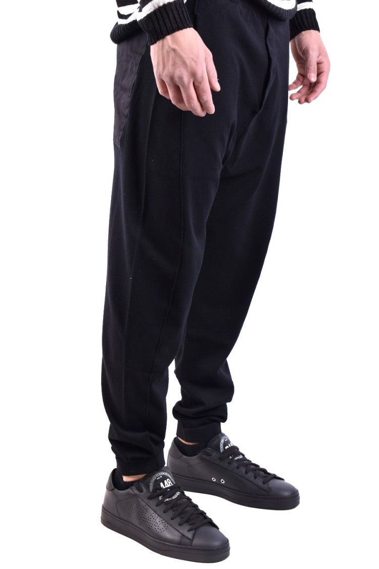 Relaxed Fit Trousers With Tapered Leg