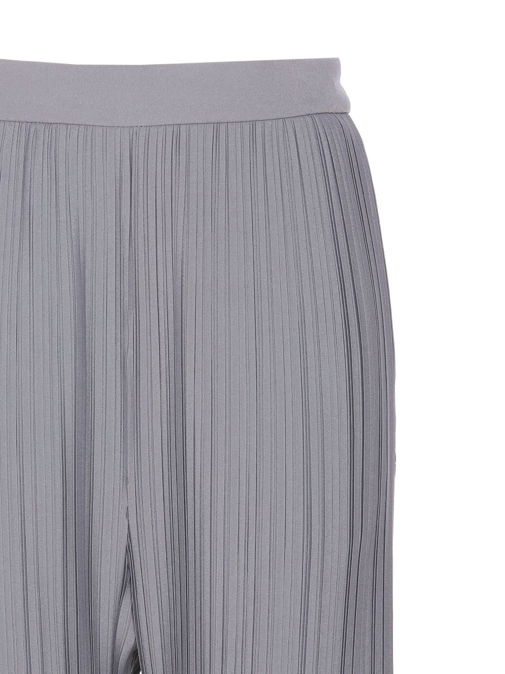 High-Waisted Straight Leg Trousers