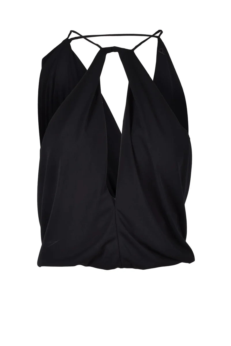 Polyester Top - Black