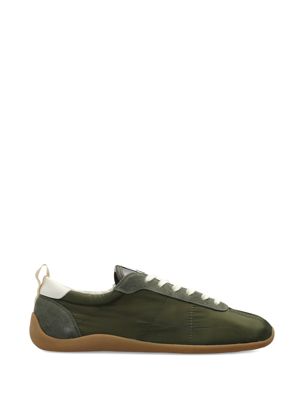 Low-Profile Silk and Nylon Sneakers