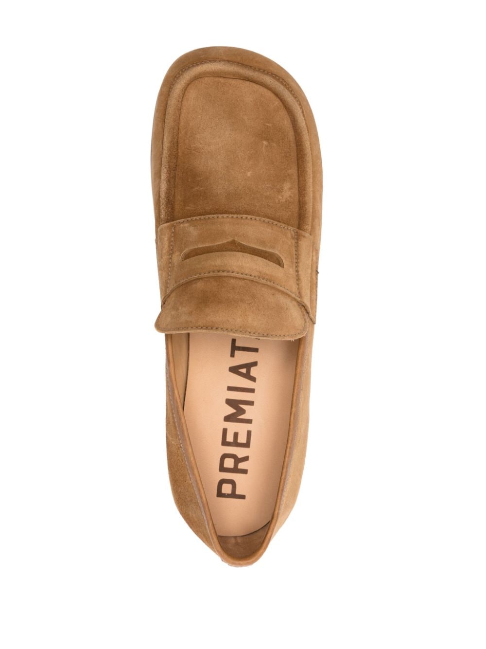 Calf Suede Flat Shoes