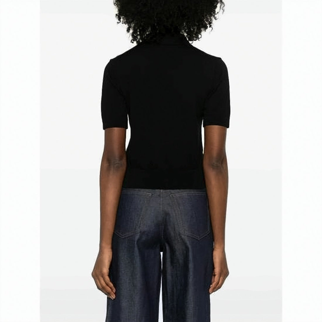 Fitted Short-Sleeved Polo Shirt