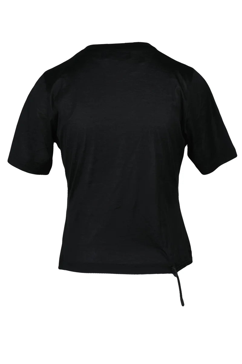 Cotton T-shirt - Black