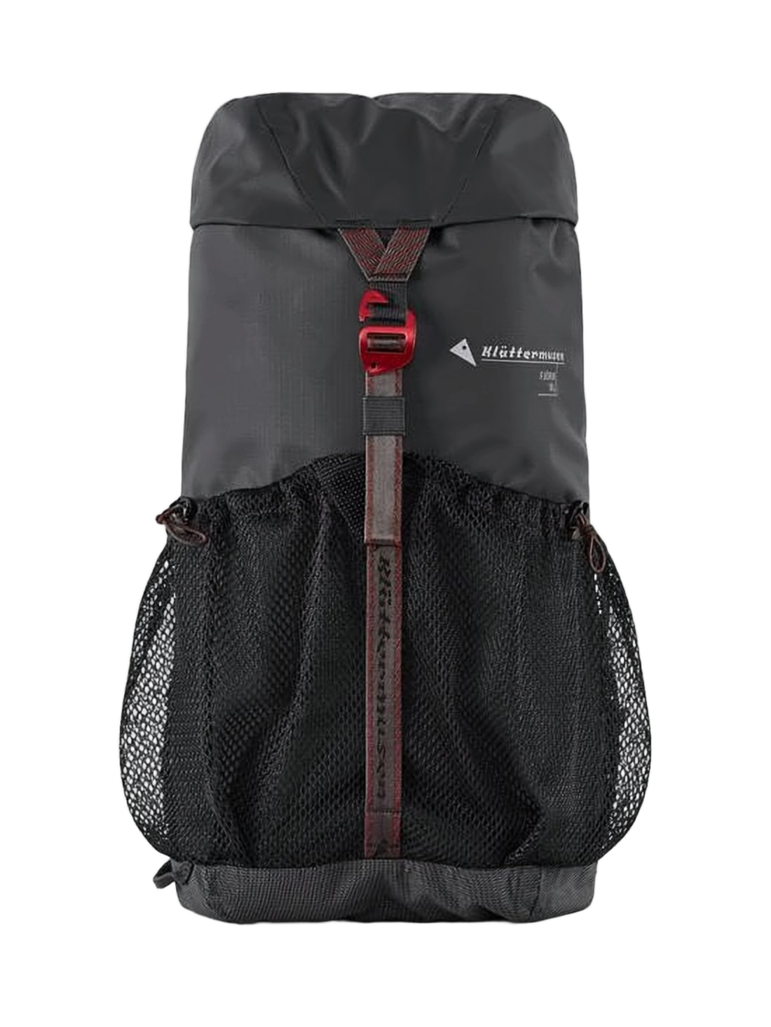Functional Black Klattermusen Roll-Top Backpack