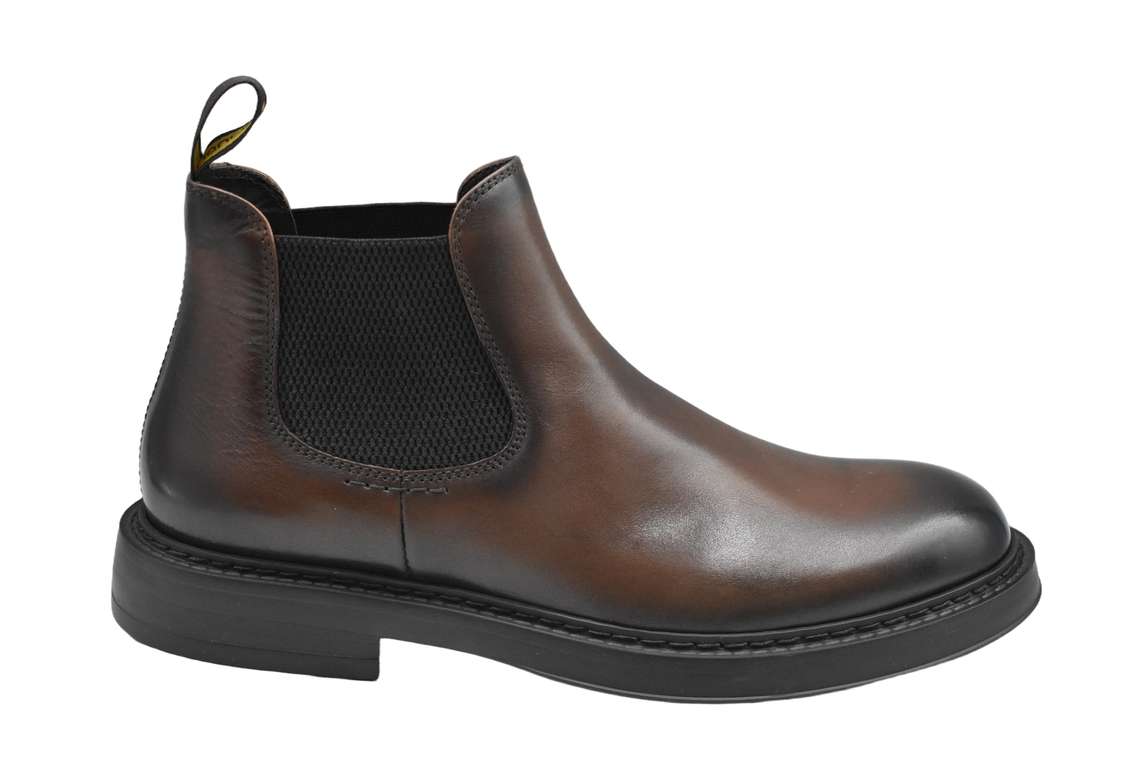 Brown Leather Ankle Boots