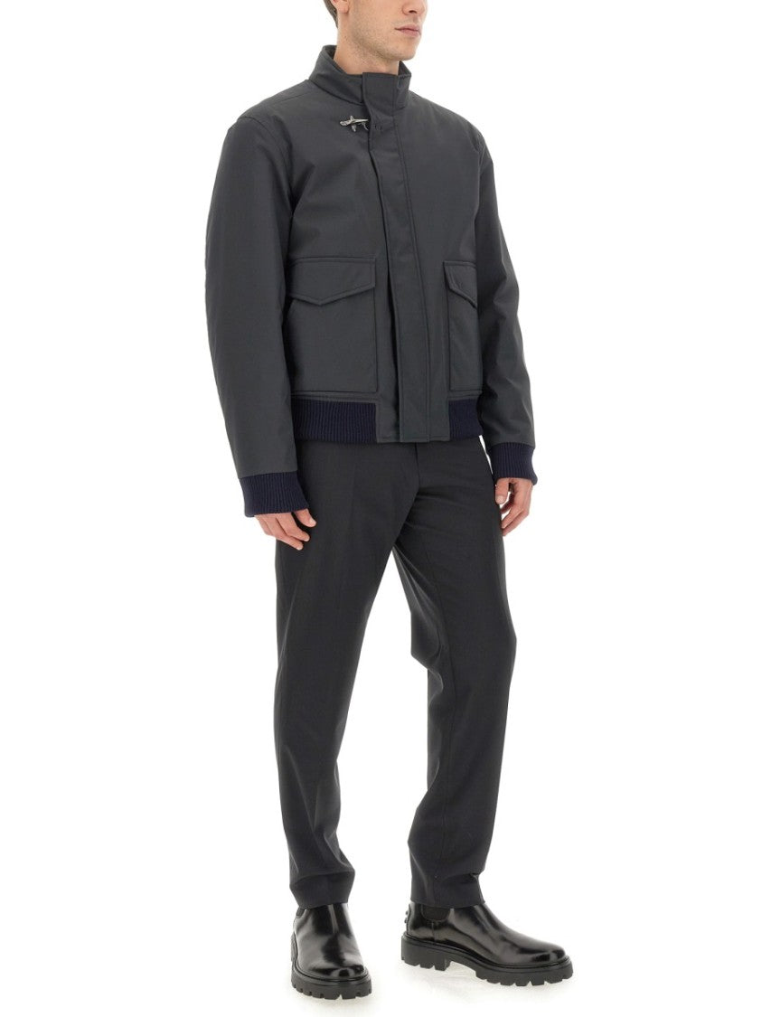 Nylon Bomber Jacket