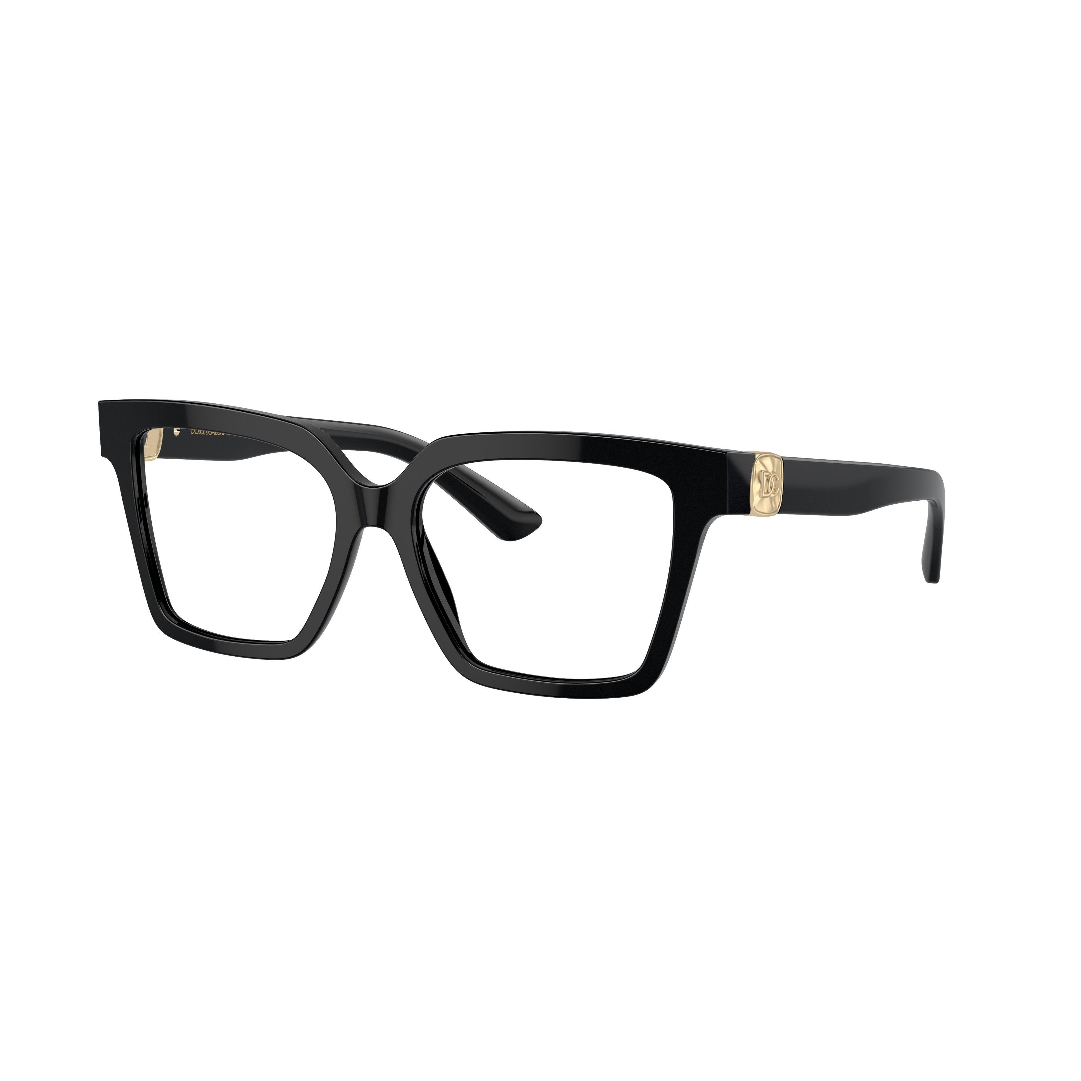 0dg3395 Oversized Black Acetate Sunglasses