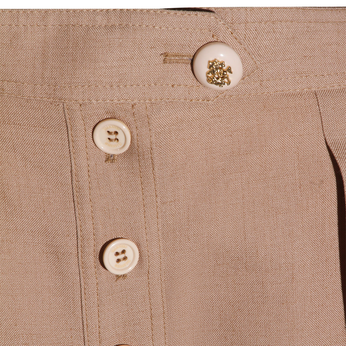 Tailored High-Waisted Shorts