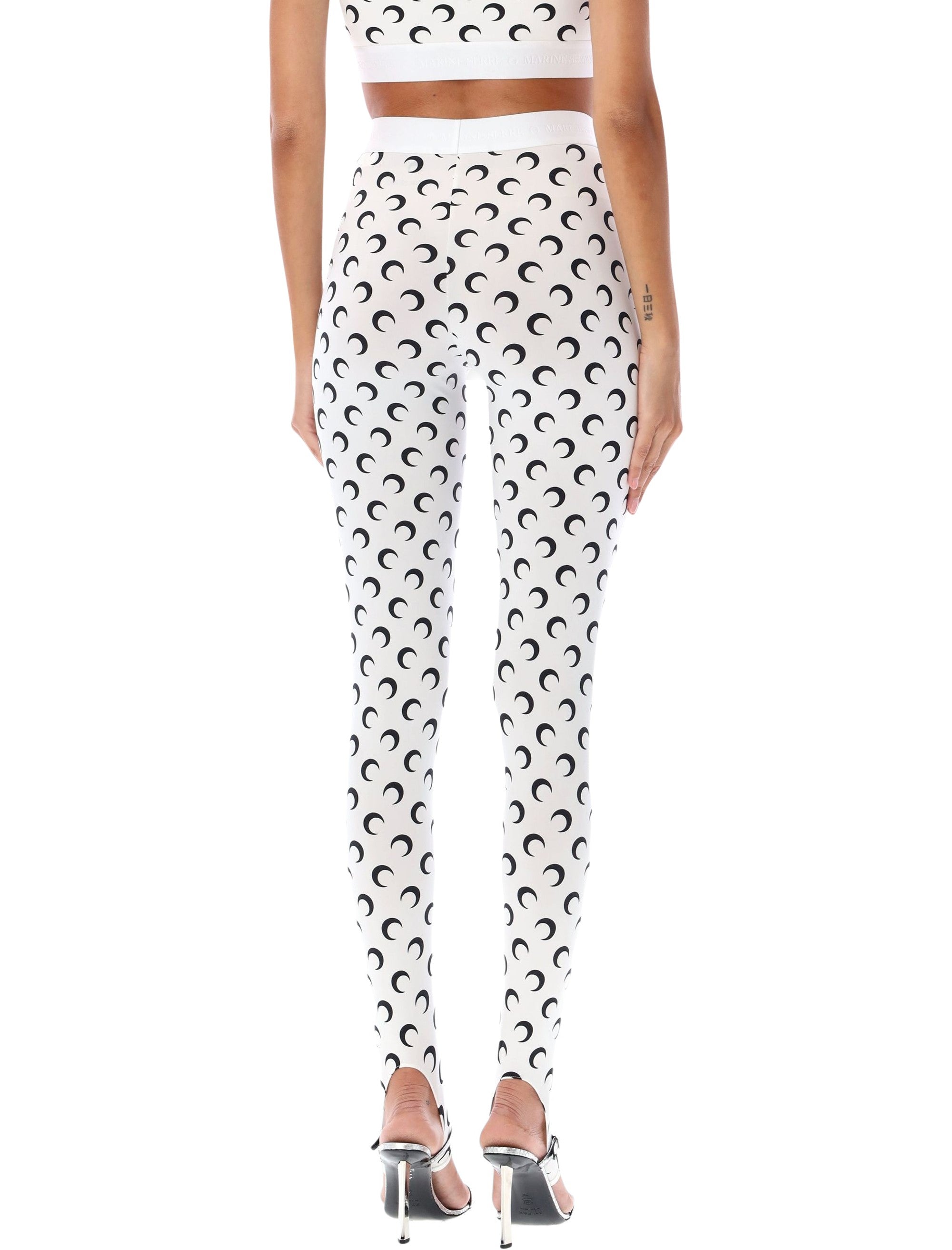 All-Over Moon Print Leggings