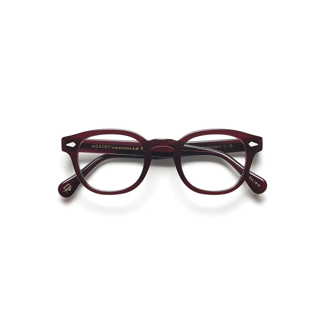Or-Lem-O Lemtosh Round Frame Acetate Eyeglasses with Keyhole Bridge