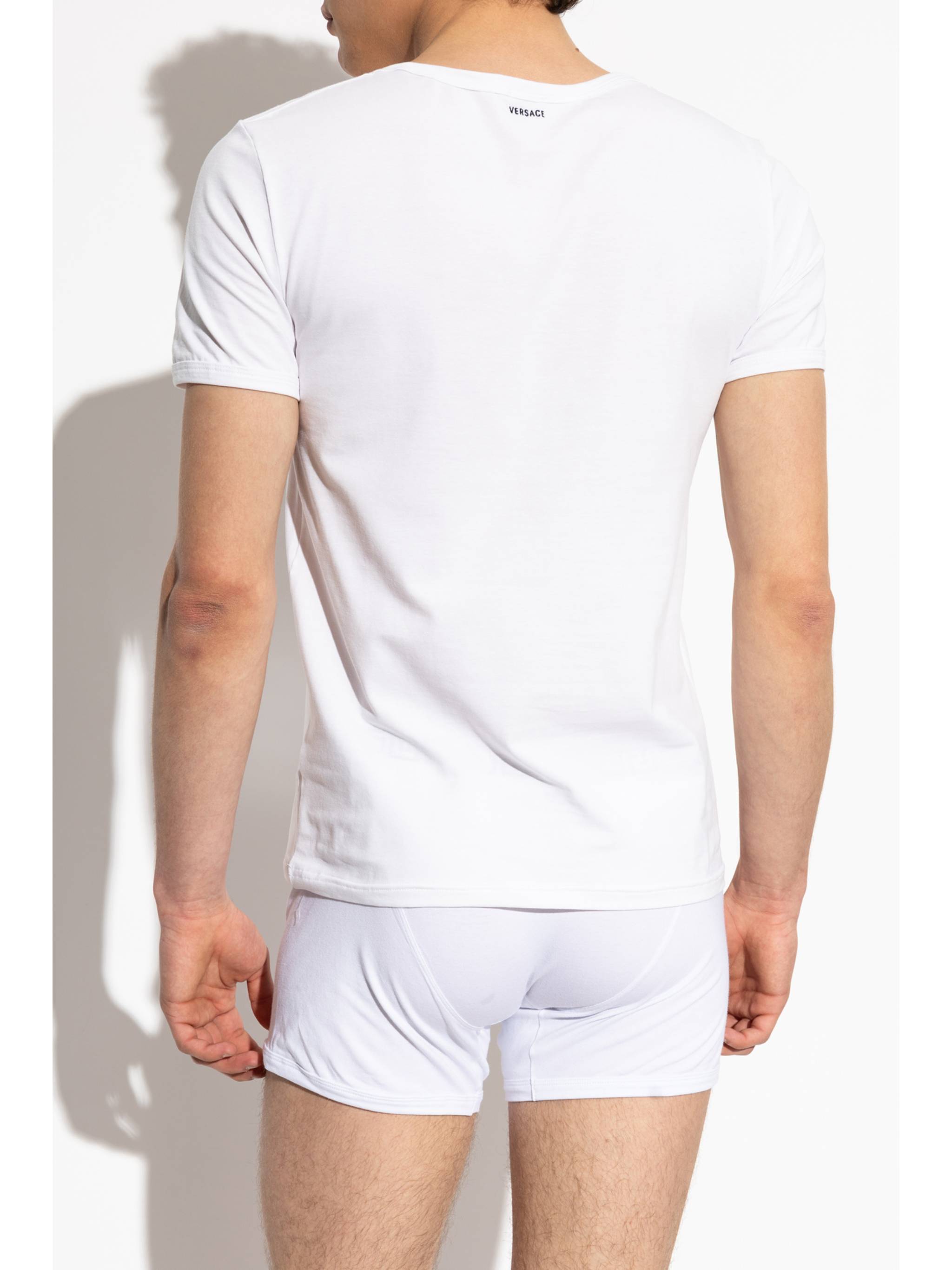 White/Black Bi-Pack Jersey Bio T-shirts