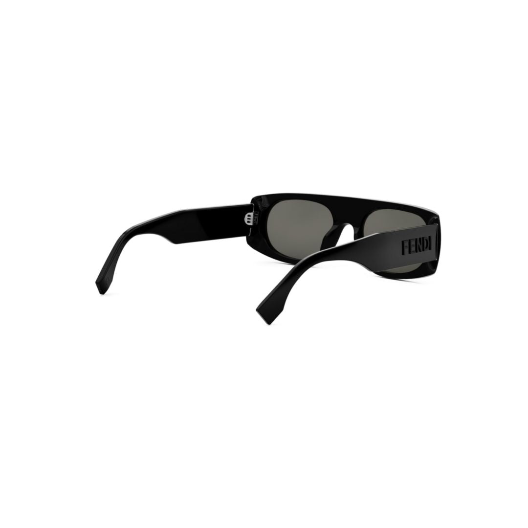 Fe40169i Bold Rectangular Frame Sunglasses