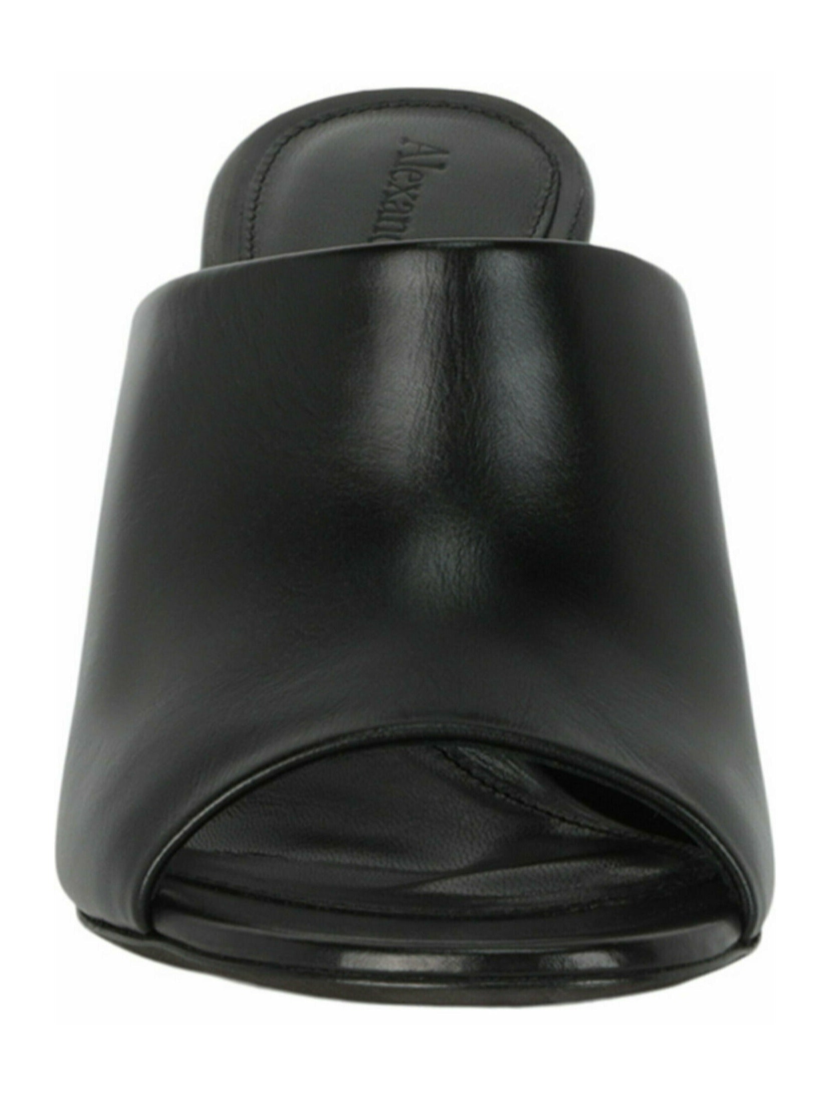 Leather Arc Mules