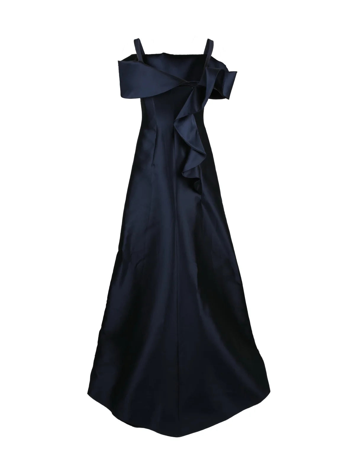 Multicolor Polyester Silk Women Long Dress