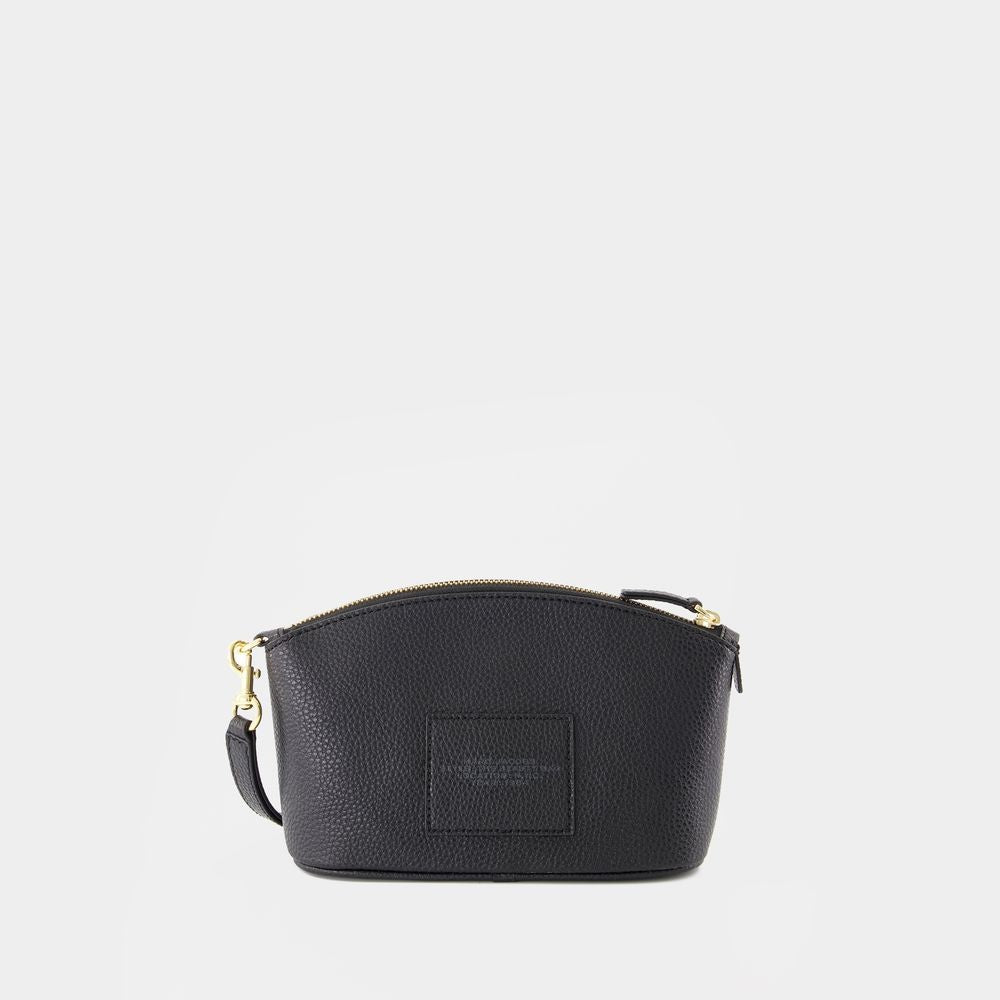 The Beauty Pouch - Leather - Black