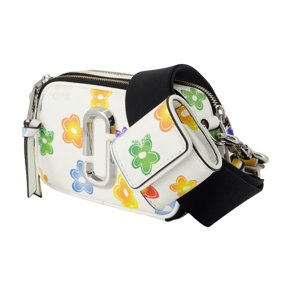 The Snapshot Crossbody - Leather - White