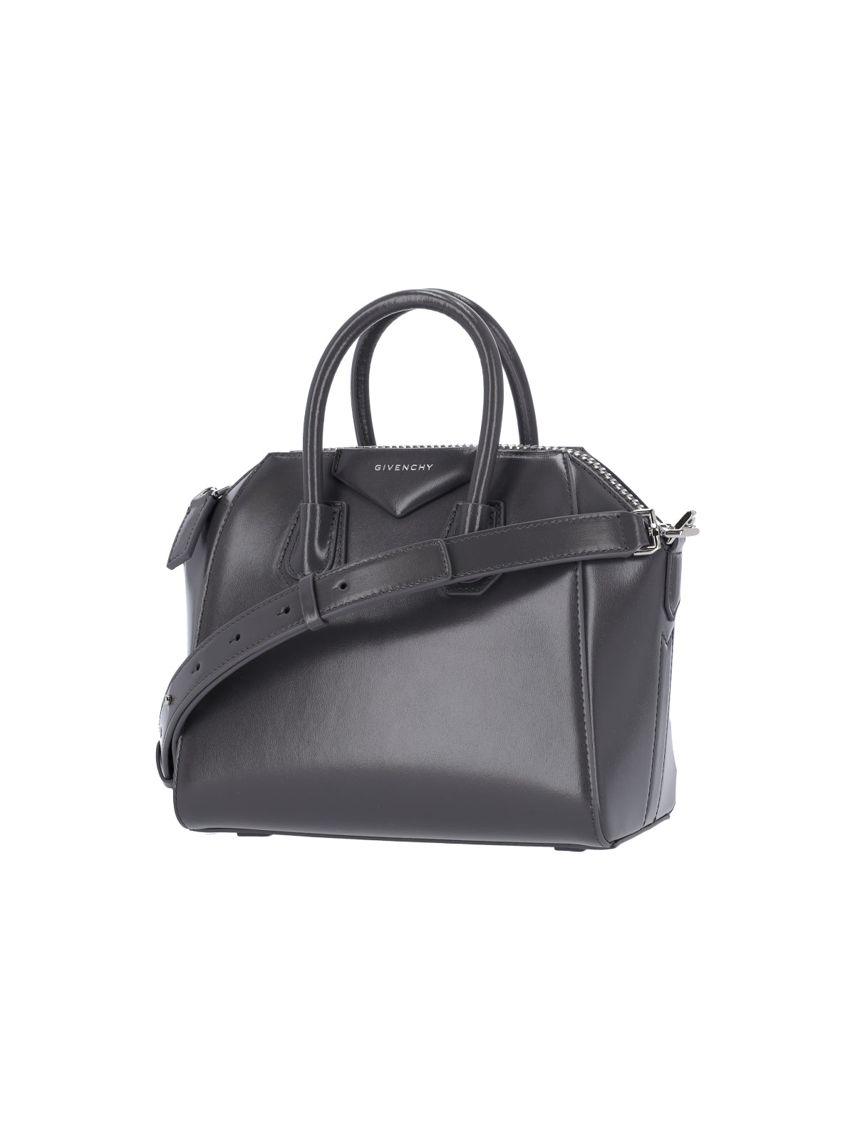 Dark Grey "Antigona" Mini Bag