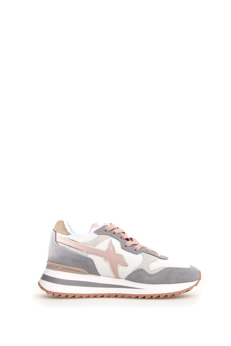 Sporty Luxury Sneakers In Technical Fabric
