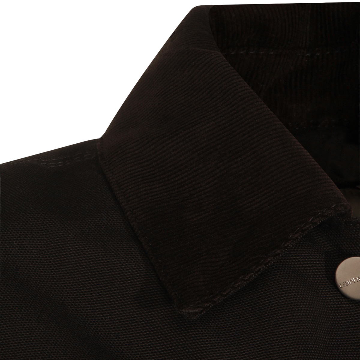 Structured Black Jacket with Button-Down Front