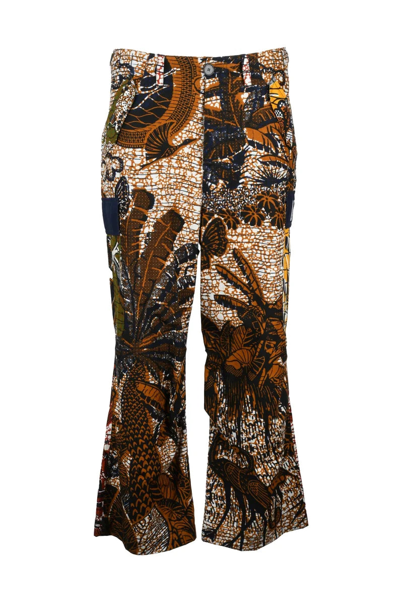 Cotton Chino Pants - Brown