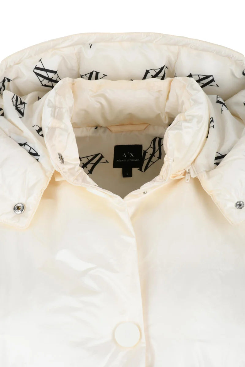 Short White Down Jacket