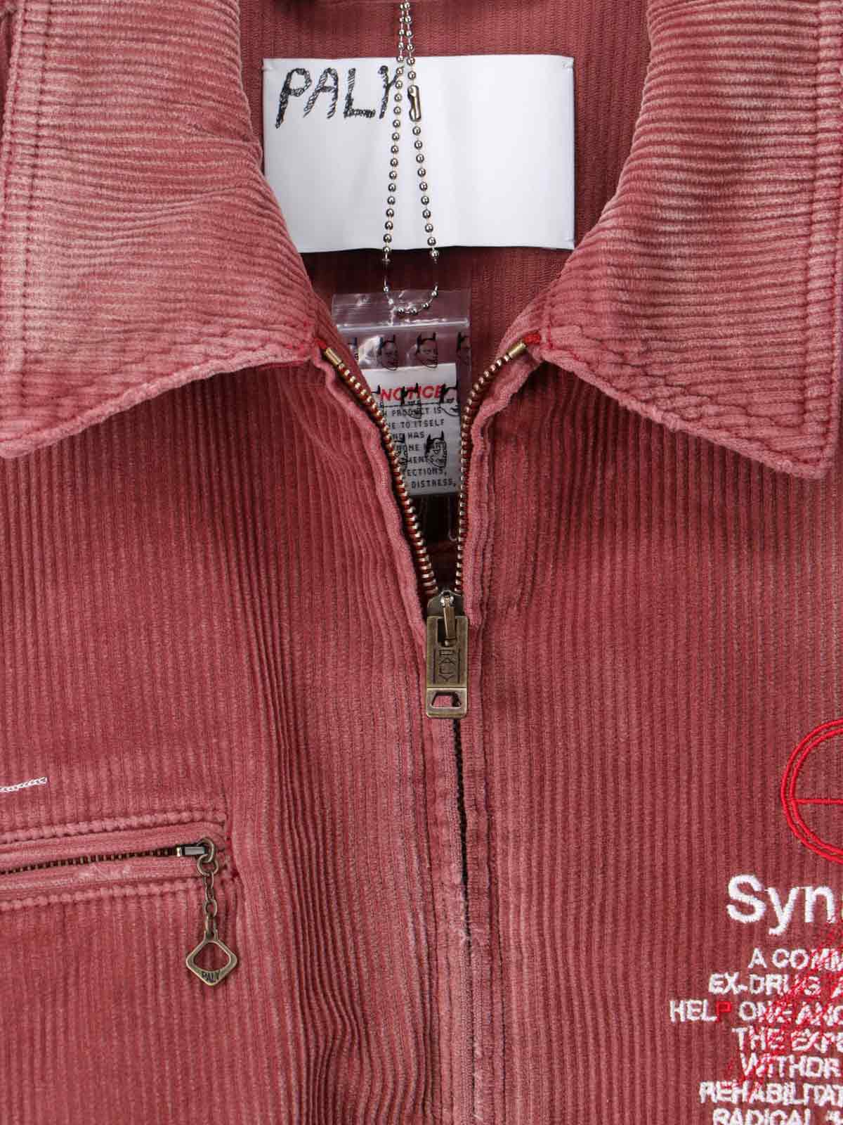 "Synanon" Zip Jacket – Red