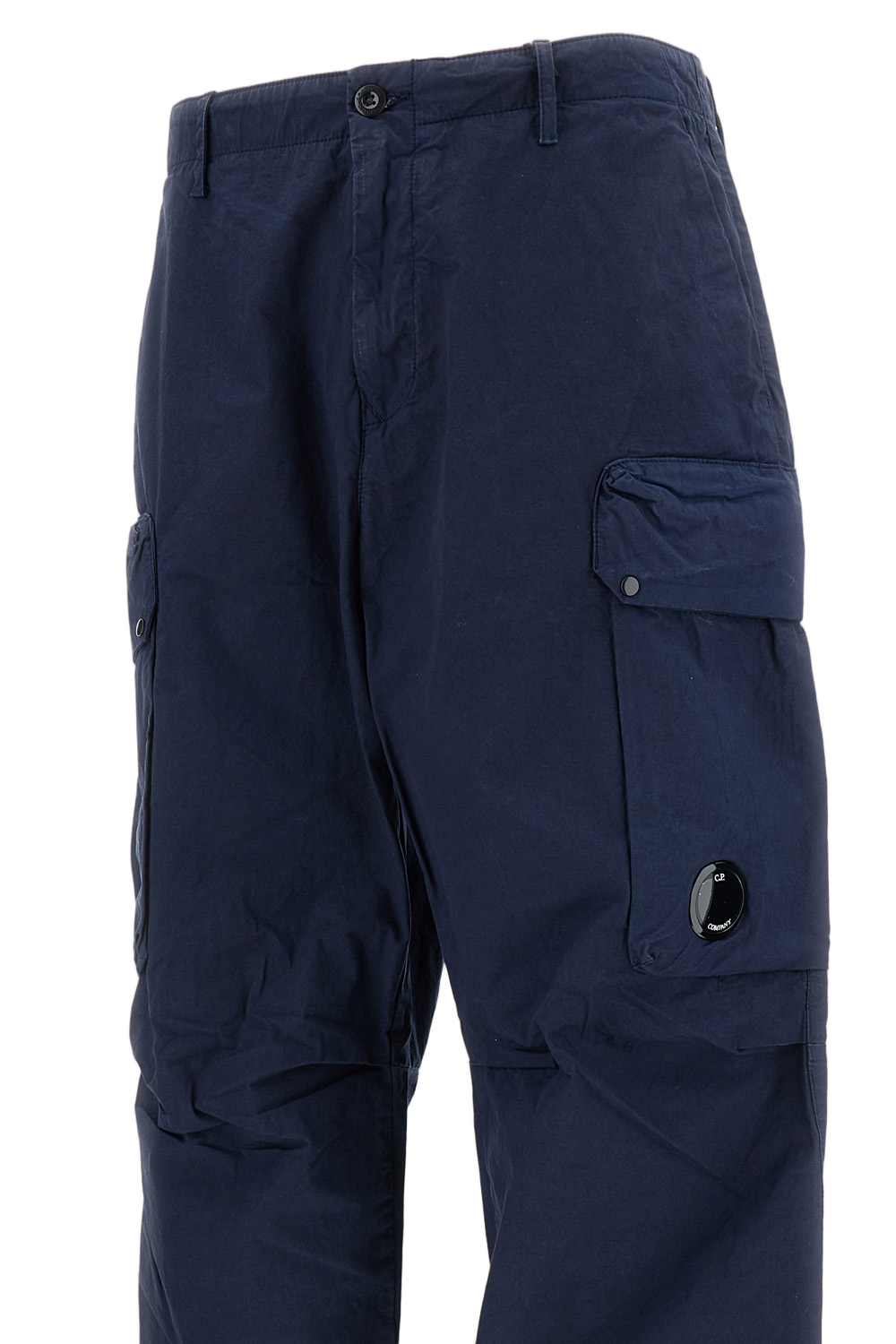 Boxy Fit Cargo Pants with Multi-Pocket Design