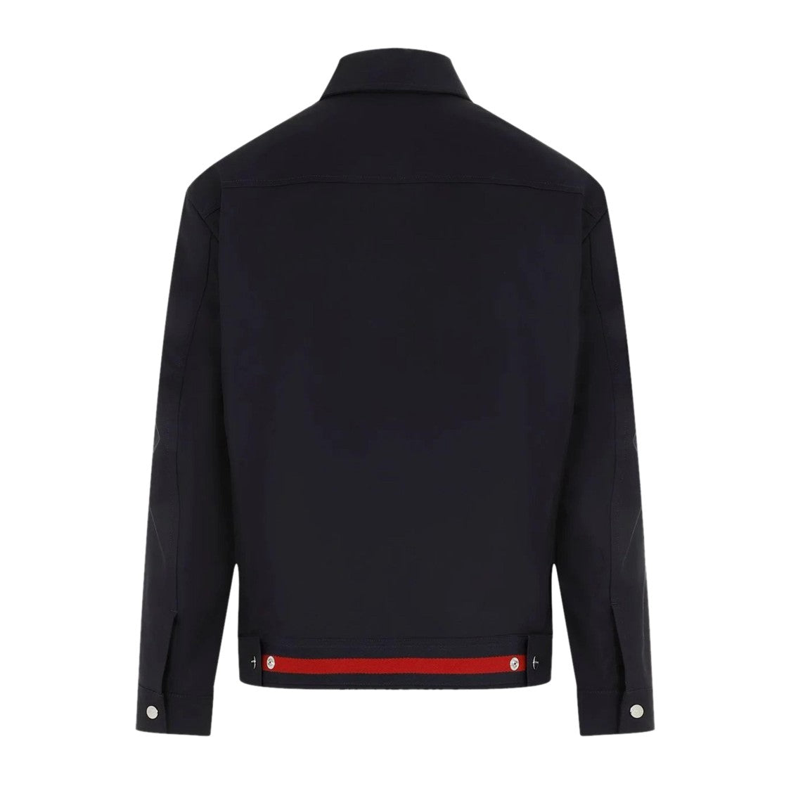 Blouson Jacket With Subtle Logo Detail