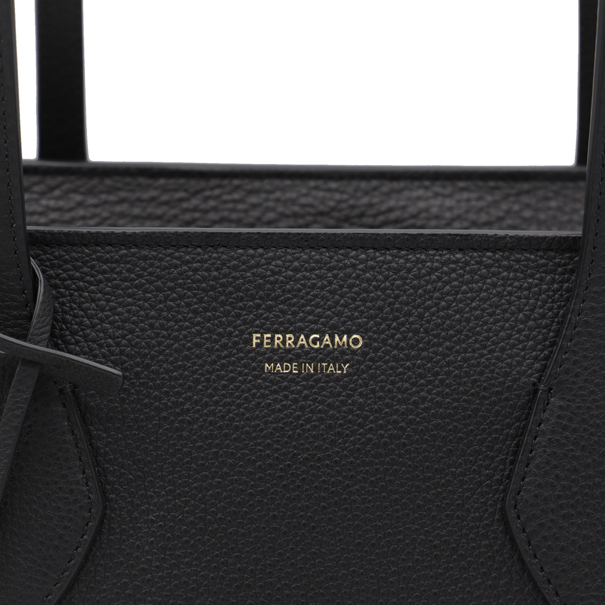 Black Leather Tote