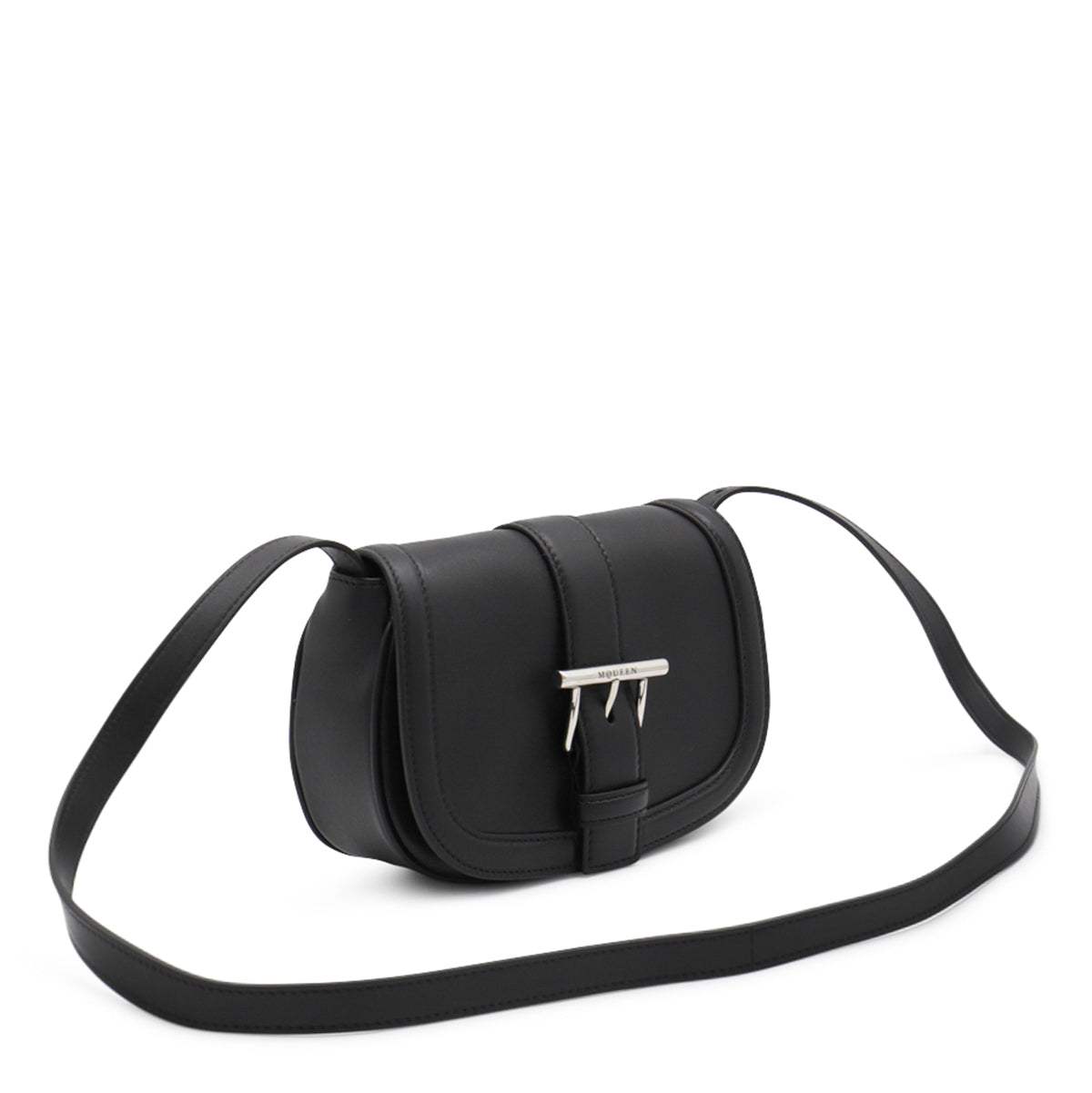 Black Leather Shoulder Bag
