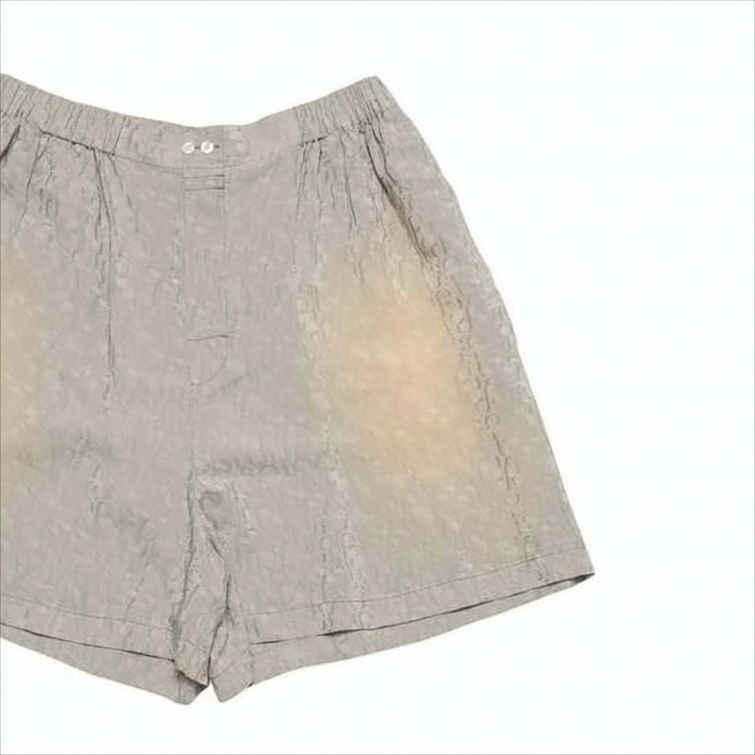 Textured Fabric Shorts with Minimalist Design