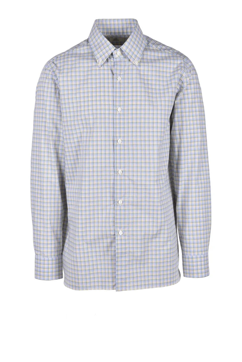 Checkered Button-Up Shirt in Green