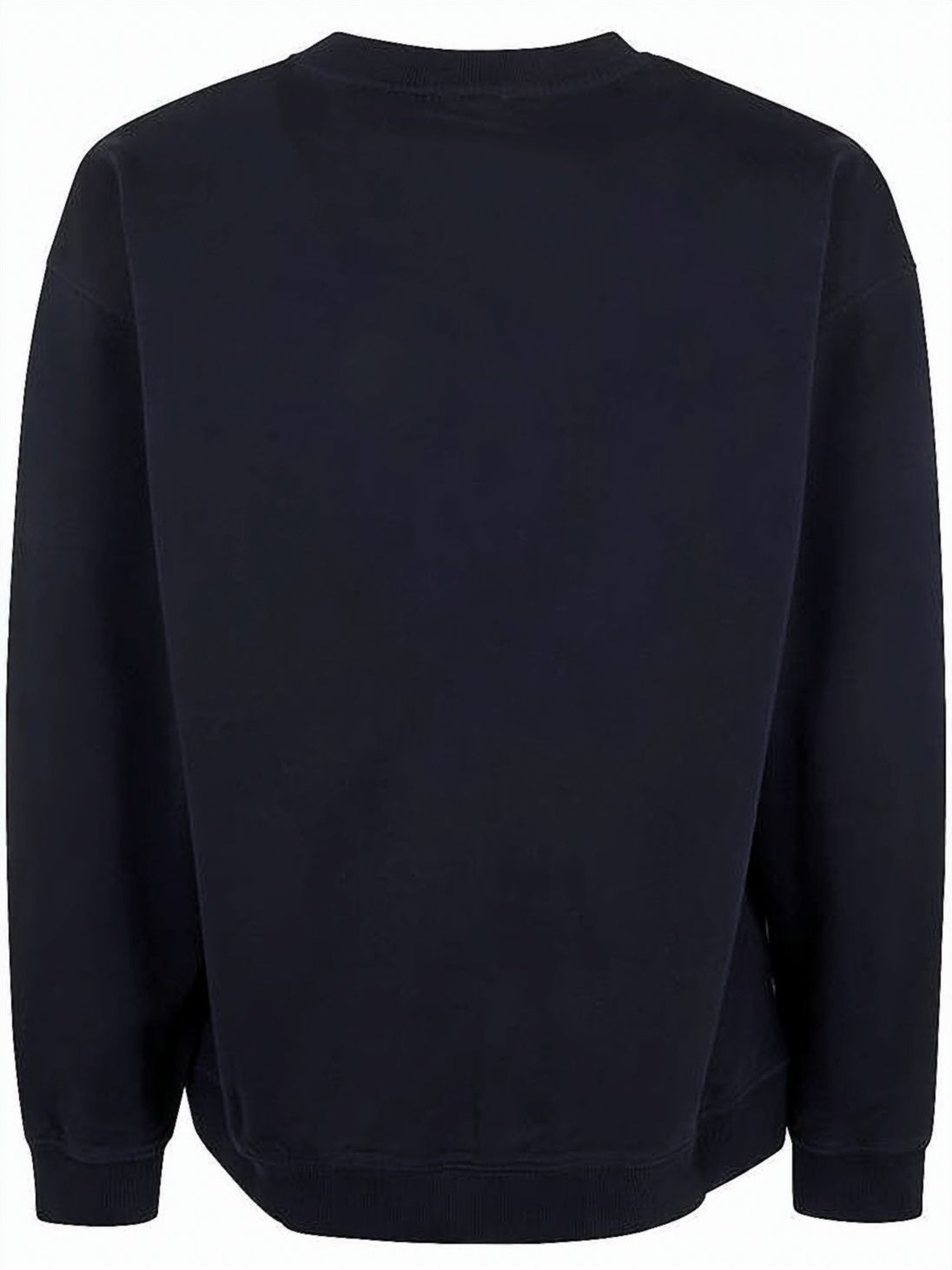 Long-Sleeve Cotton Sweatshirt with Abstract Graphic