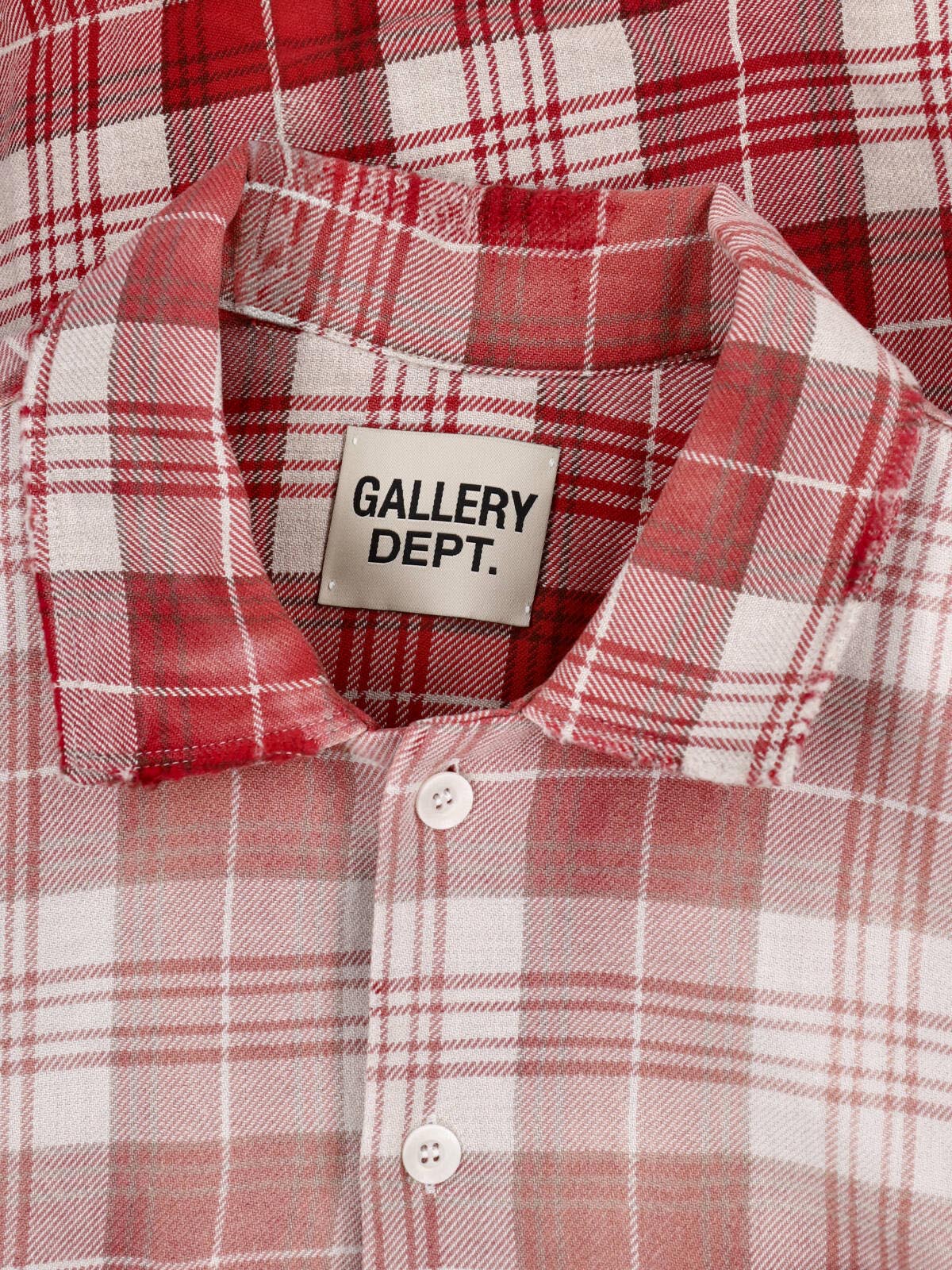 Short-Sleeve Plaid Shirt With Button-Down Front And Chest Pockets