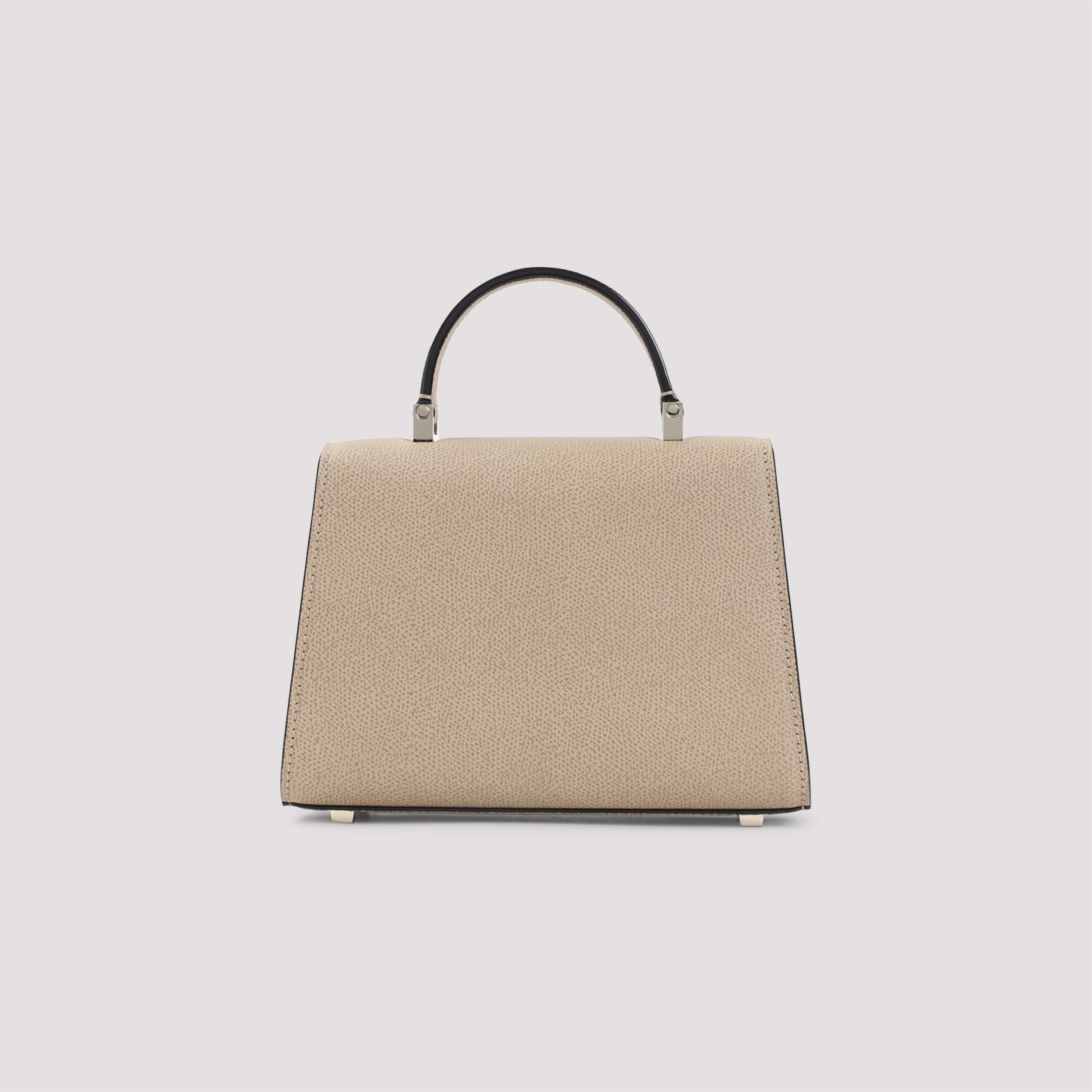 Beige Cachemire Leather Micro Crossbody Bag