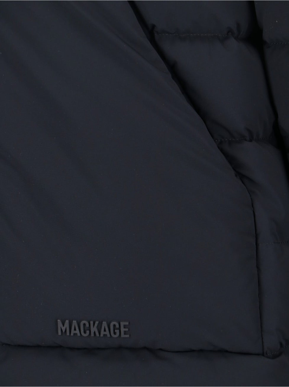 Adjustable Hood Quilted Down Jacket