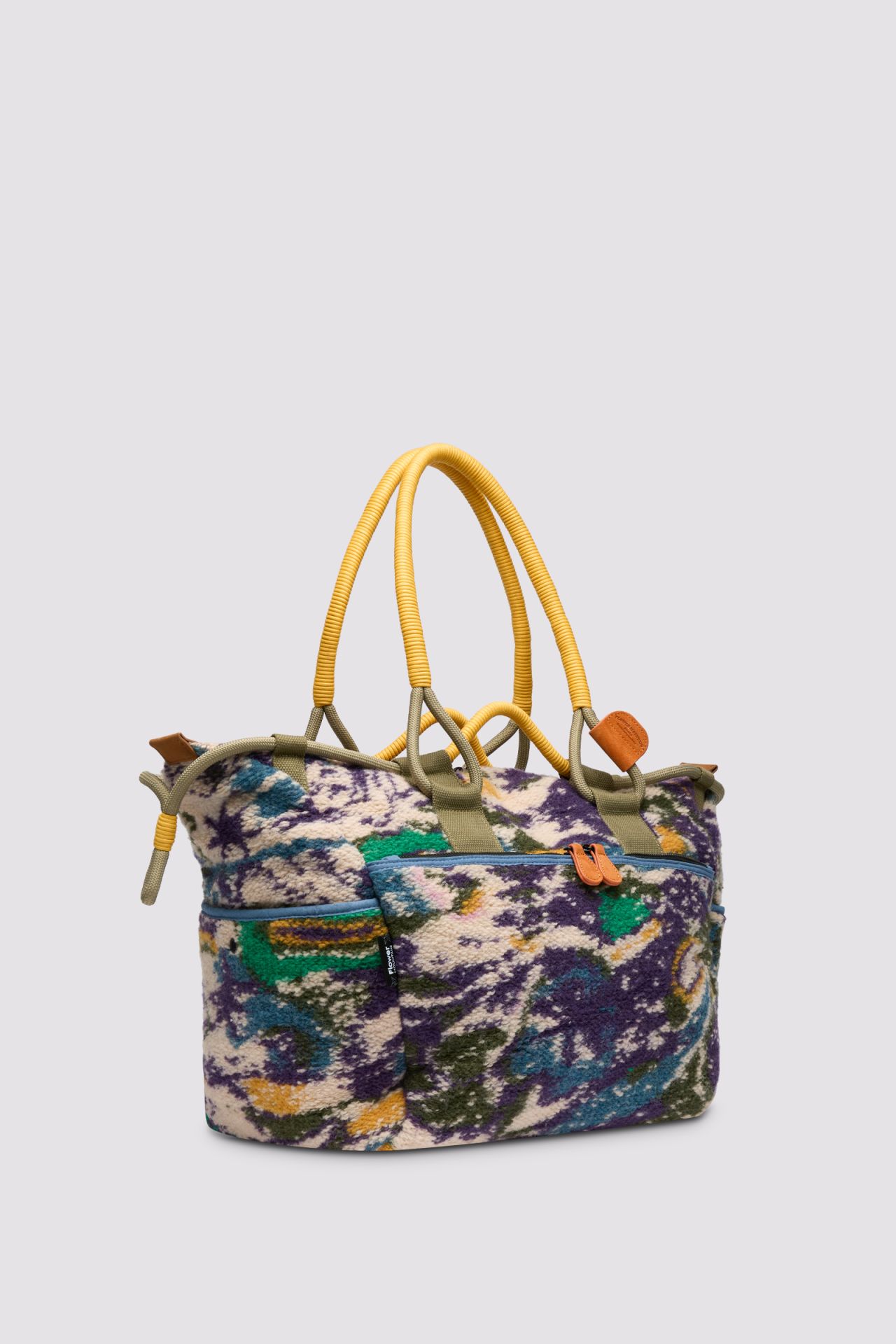 Unisex Weekend Bag With Multicolor Abstract Pattern
