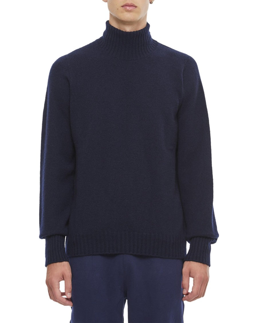 High Neck Wool Sweater