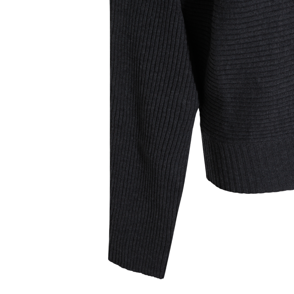 Relaxed Fit Black Sweater