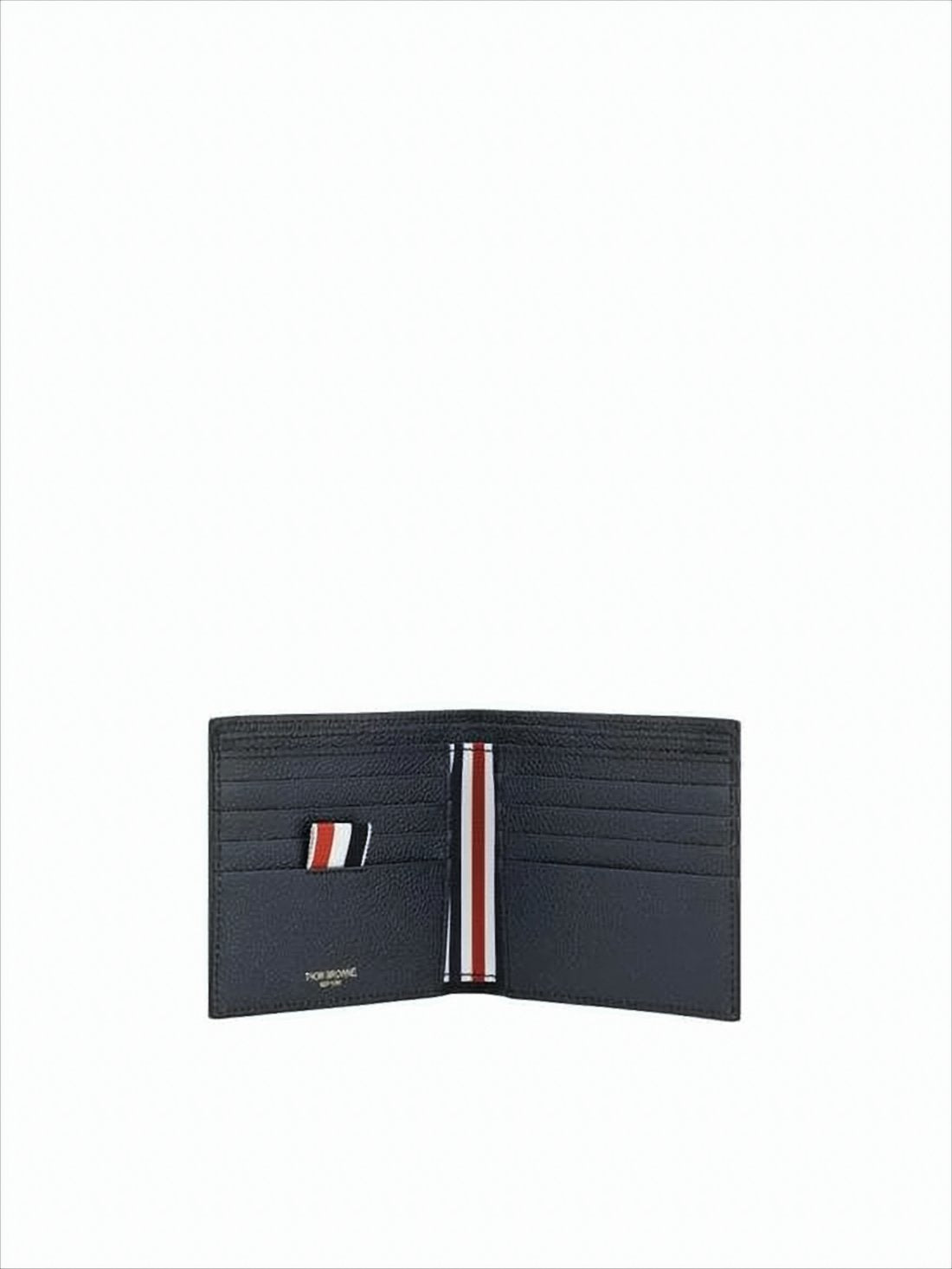 Textured Cowhide Leather Bifold Wallet