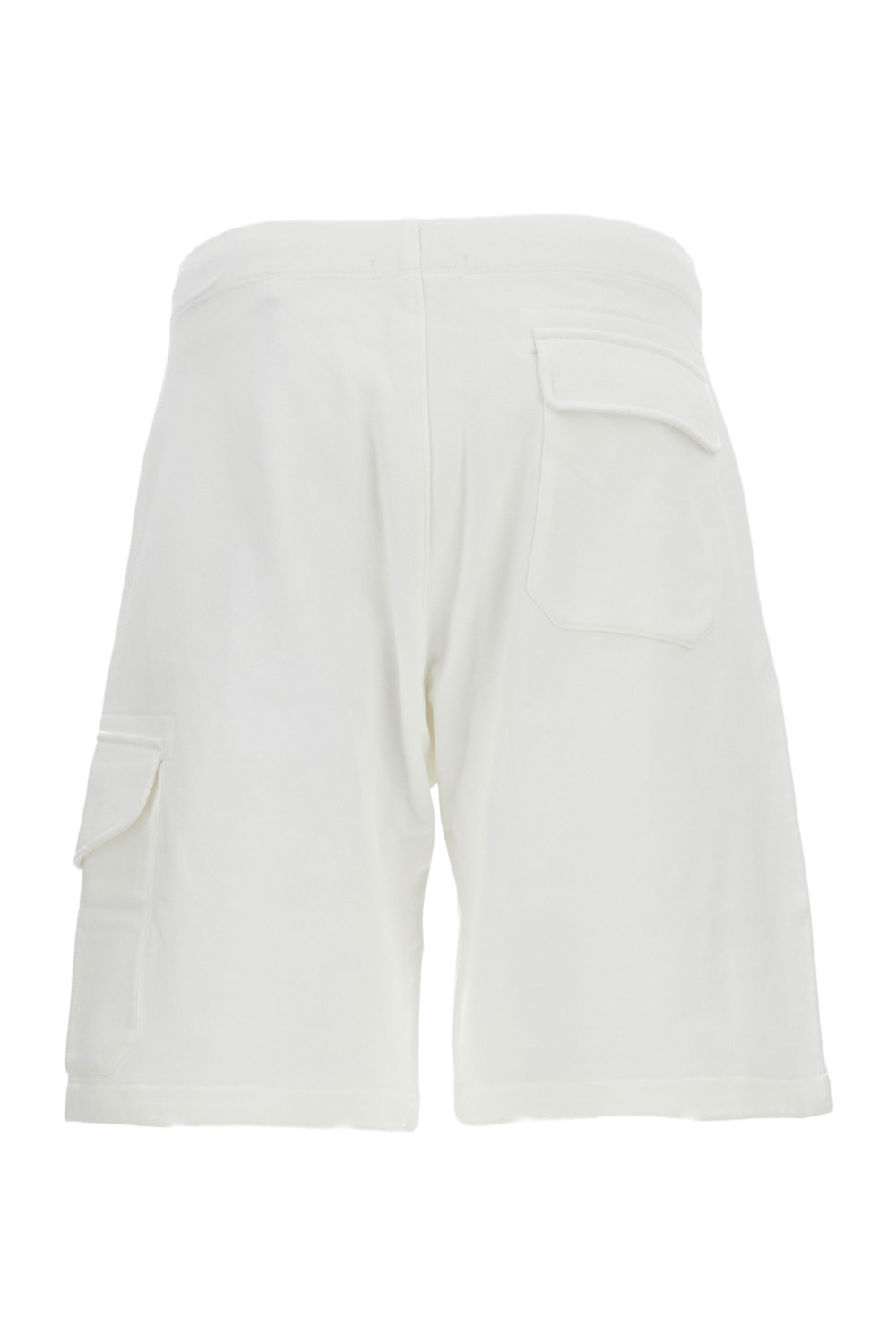 Diagonal Raised Fleece Cargo Sweatshorts