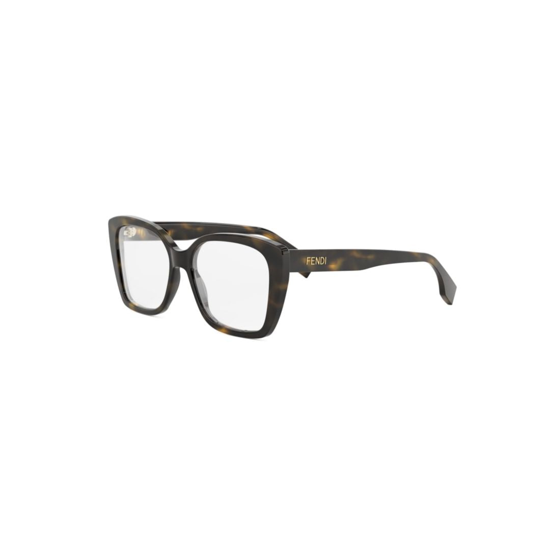 Fe50127i Oversized Square Tortoiseshell Frame Eyeglasses
