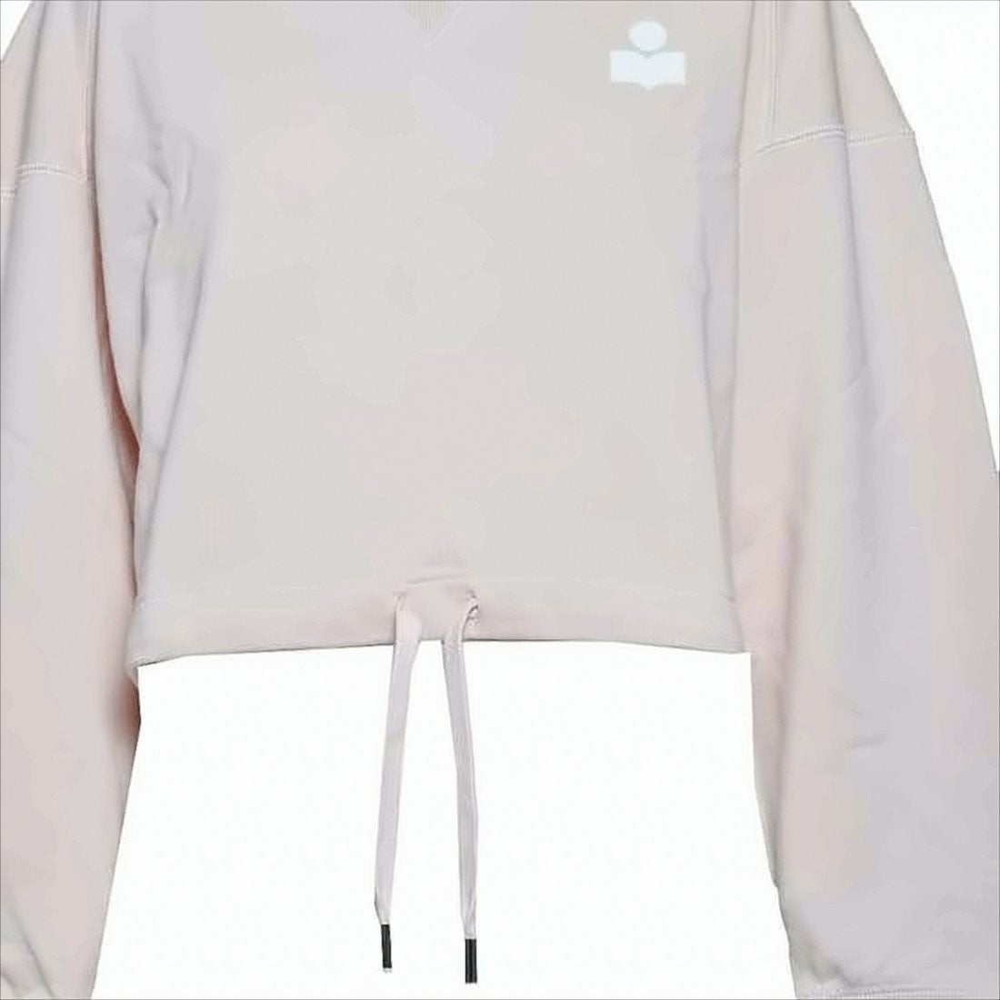 Cropped Long-Sleeve Top With Relaxed Fit