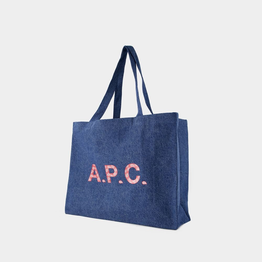 Diane Shopper Bag - Cotton - Blue Denim