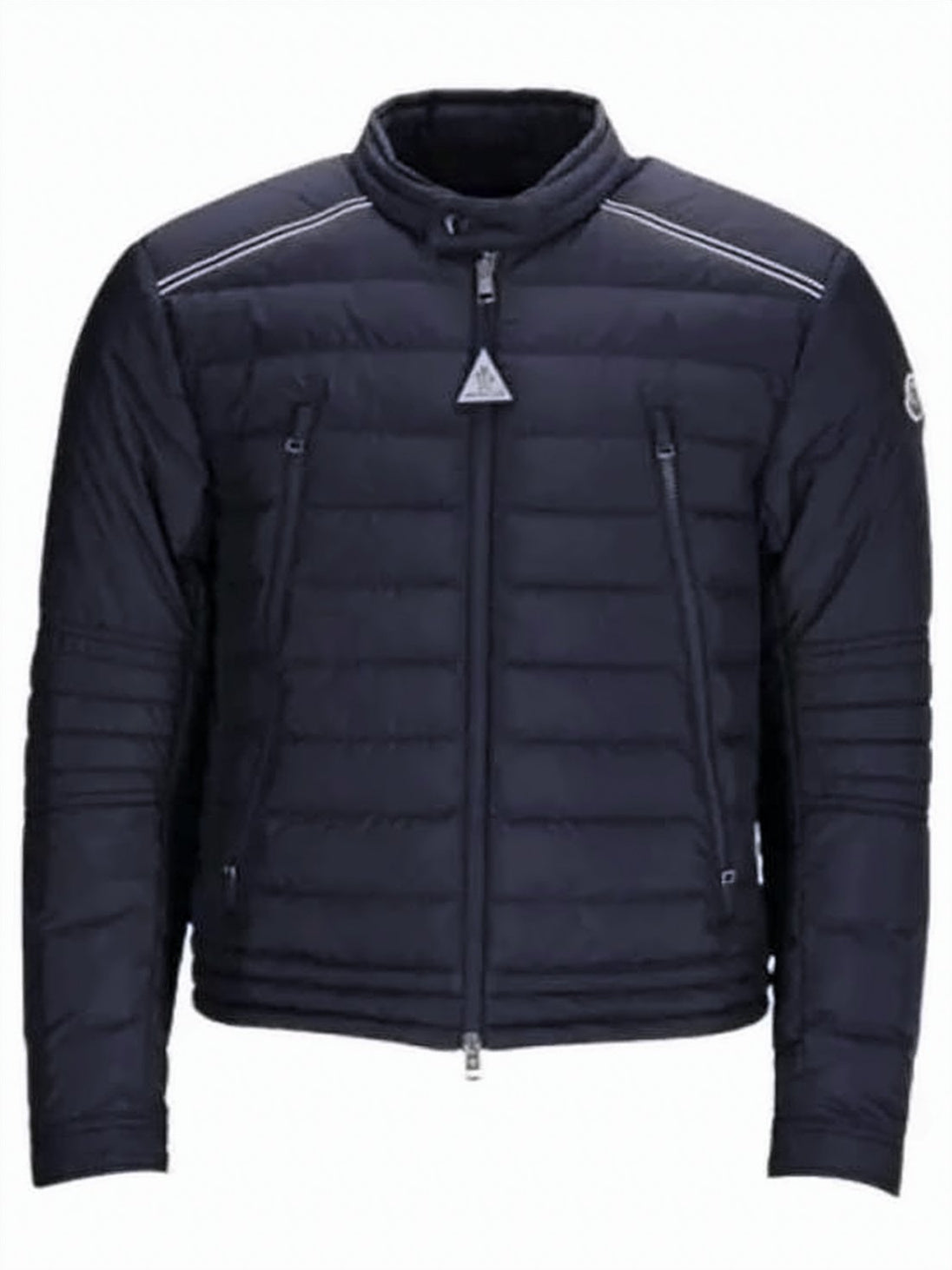 Horizontal Quilted Down Jacket