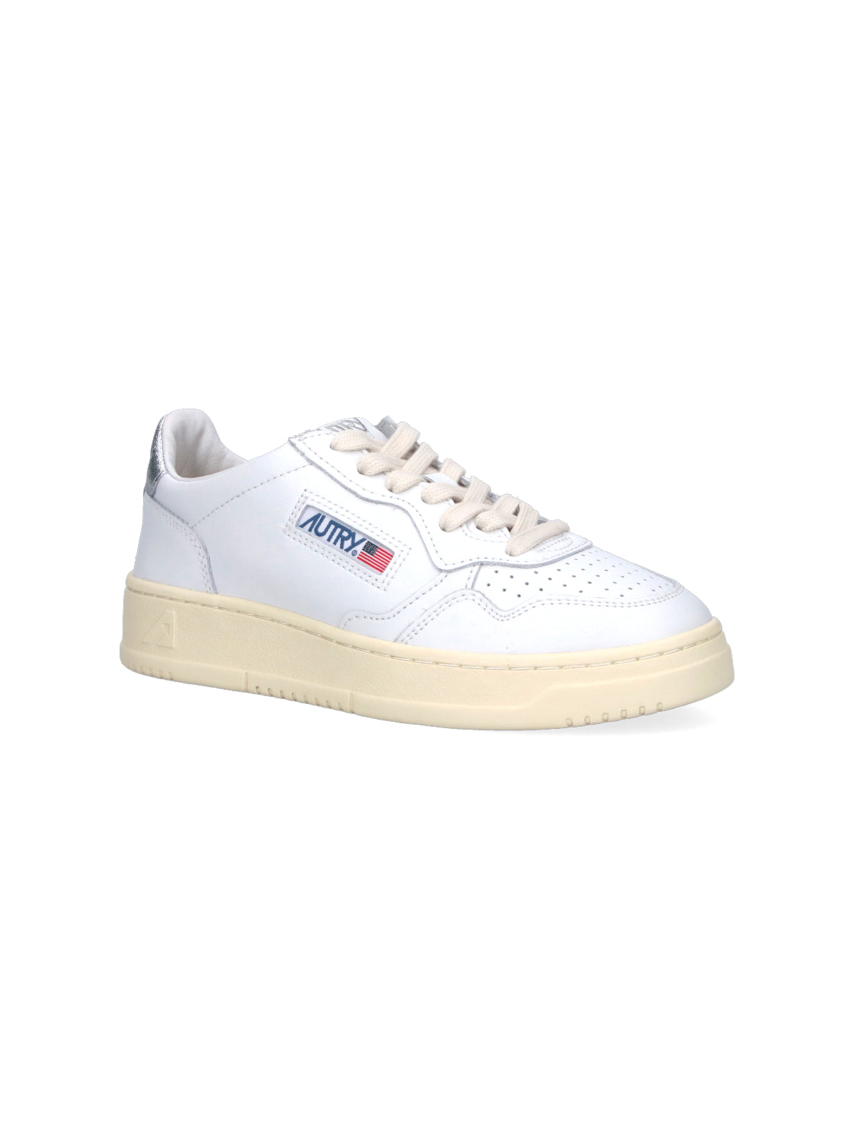 "Medalist" Low Sneakers – White