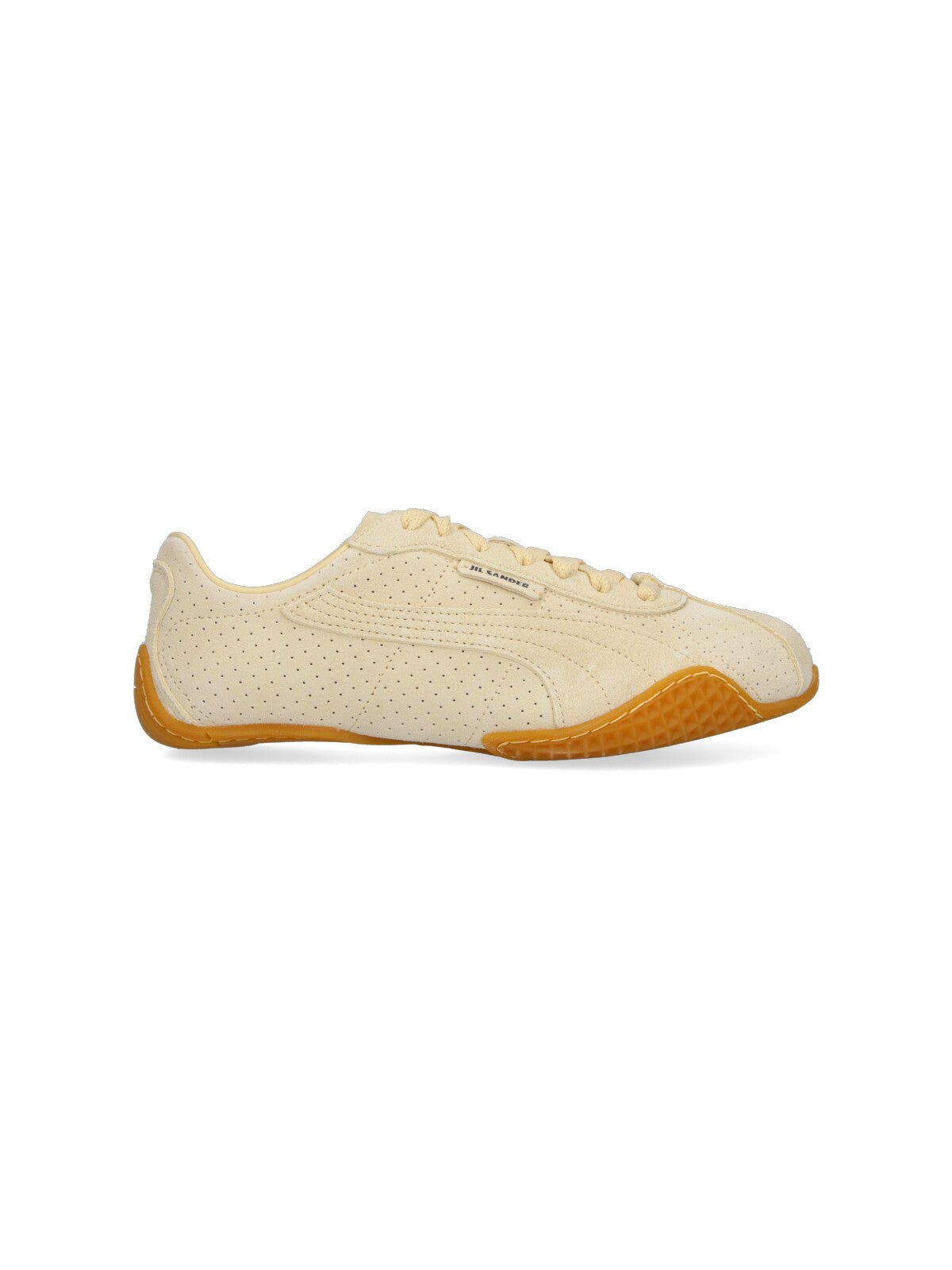 Beige K-Street Perforated Leather Sneakers
